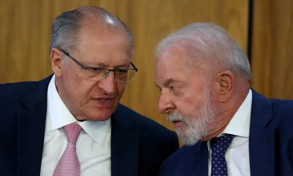 Lula e Alckmin abrem o Salão Internacional do Automóvel em São Paulo